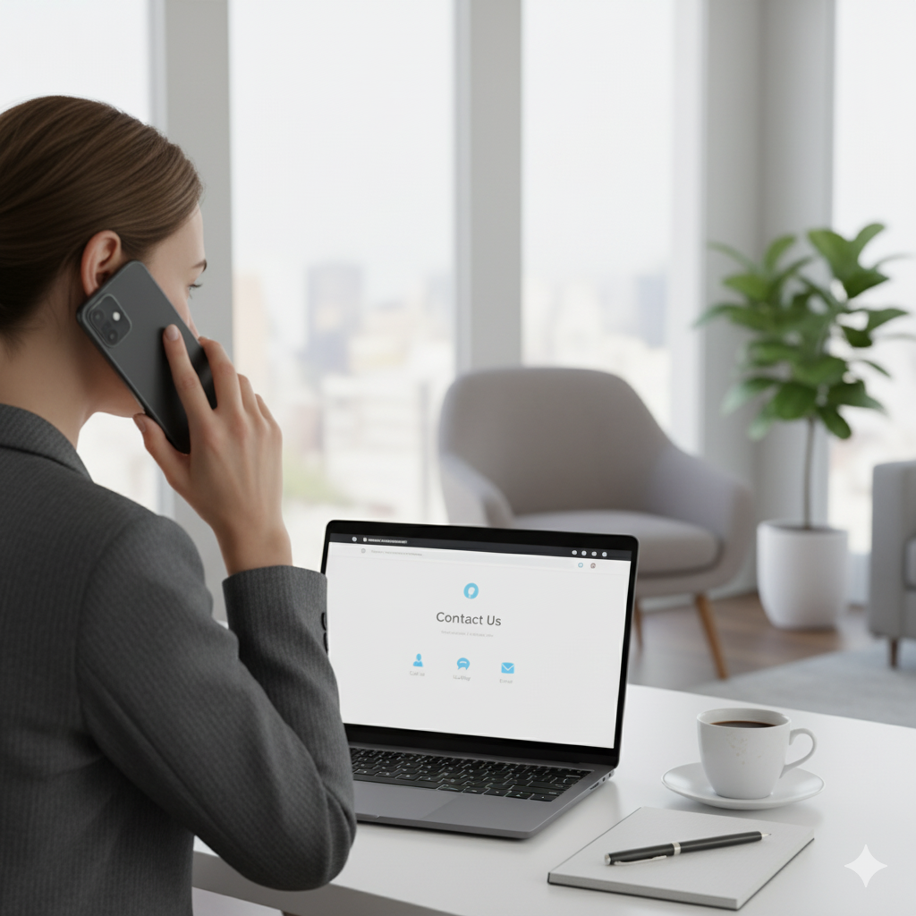 Ilustración de Contáctenos